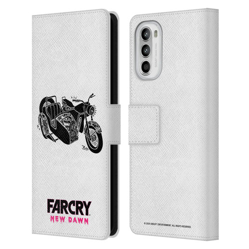 Far Cry New Dawn Graphic Images Sidecar Leather Book Wallet Case Cover For Motorola Moto G52