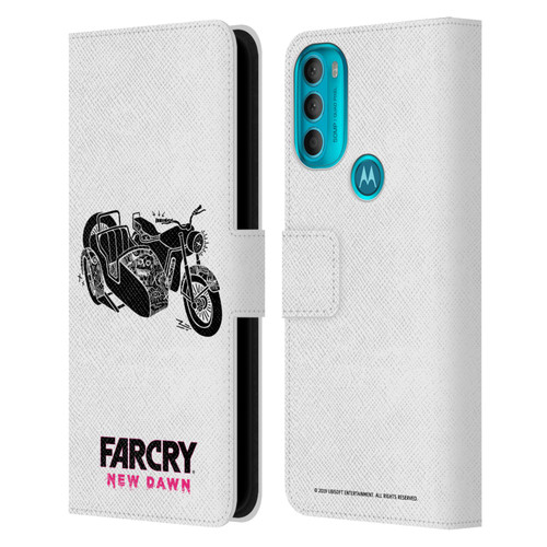 Far Cry New Dawn Graphic Images Sidecar Leather Book Wallet Case Cover For Motorola Moto G71 5G