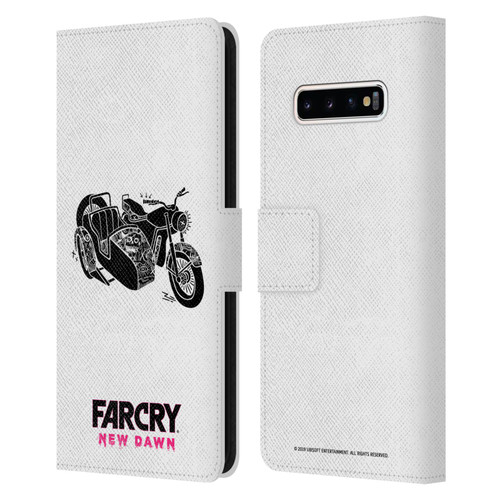 Far Cry New Dawn Graphic Images Sidecar Leather Book Wallet Case Cover For Samsung Galaxy S10+ / S10 Plus