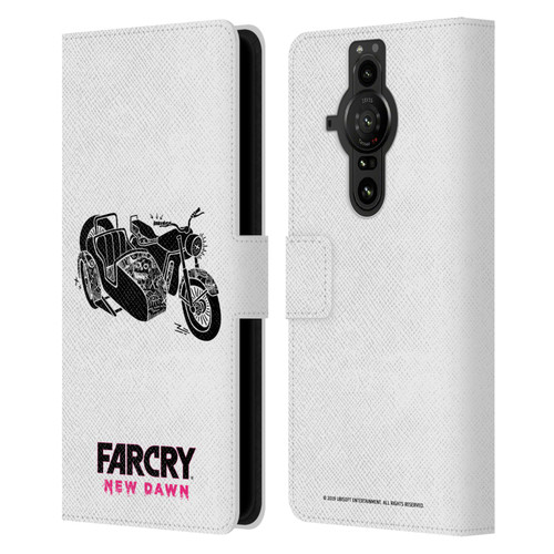 Far Cry New Dawn Graphic Images Sidecar Leather Book Wallet Case Cover For Sony Xperia Pro-I