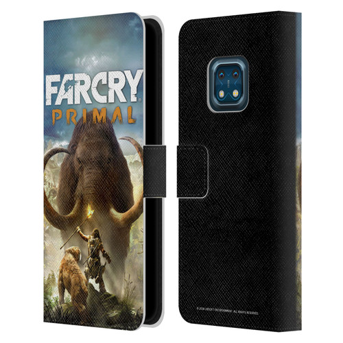 Far Cry Primal Key Art Pack Shot Leather Book Wallet Case Cover For Nokia XR20