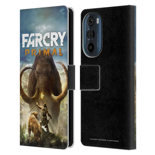 Far Cry Primal Key Art Pack Shot Leather Book Wallet Case Cover For Motorola Edge 30