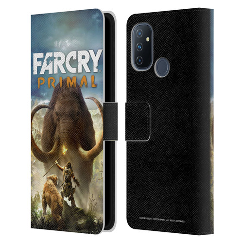 Far Cry Primal Key Art Pack Shot Leather Book Wallet Case Cover For OnePlus Nord N100