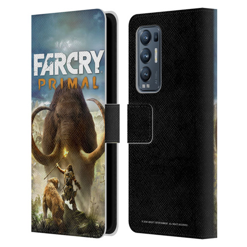 Far Cry Primal Key Art Pack Shot Leather Book Wallet Case Cover For OPPO Find X3 Neo / Reno5 Pro+ 5G