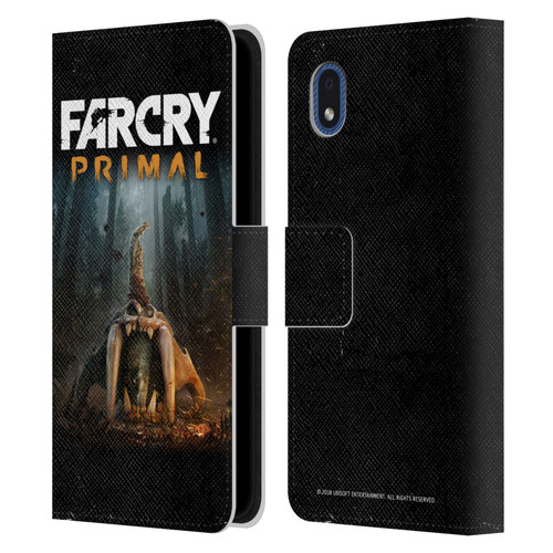 Far Cry Primal Key Art Skull II Leather Book Wallet Case Cover For Samsung Galaxy A01 Core (2020)
