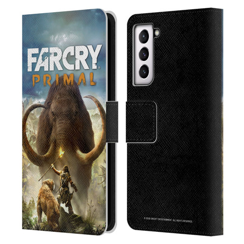 Far Cry Primal Key Art Pack Shot Leather Book Wallet Case Cover For Samsung Galaxy S21 5G