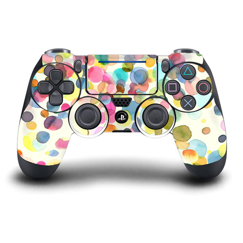 Ninola Art Mix Dots Vinyl Sticker Skin Decal Cover for Sony DualShock 4 Controller
