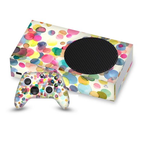 Ninola Art Mix Dots Vinyl Sticker Skin Decal Cover for Microsoft Series S Console & Controller