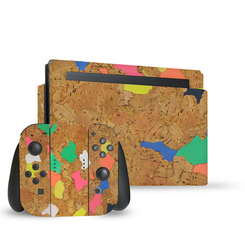 Ninola Assorted Colourful Vinyl Sticker Skin Decal Cover for Nintendo Switch Bundle