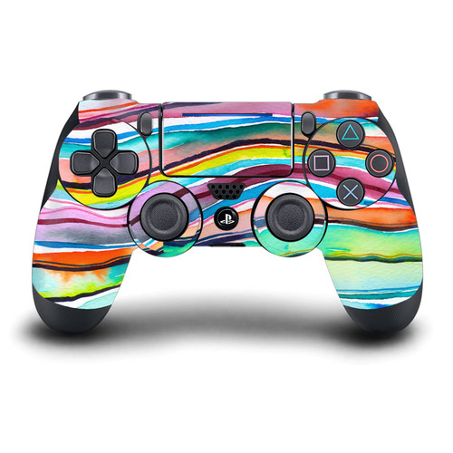 Ninola Assorted Agate Multi Layers Vinyl Sticker Skin Decal Cover for Sony DualShock 4 Controller