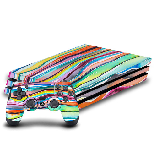 Ninola Assorted Agate Multi Layers Vinyl Sticker Skin Decal Cover for Sony PS4 Pro Bundle