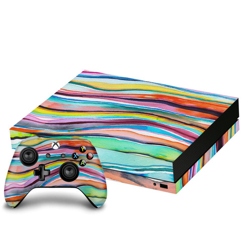 Ninola Assorted Agate Multi Layers Vinyl Sticker Skin Decal Cover for Microsoft Xbox One X Bundle