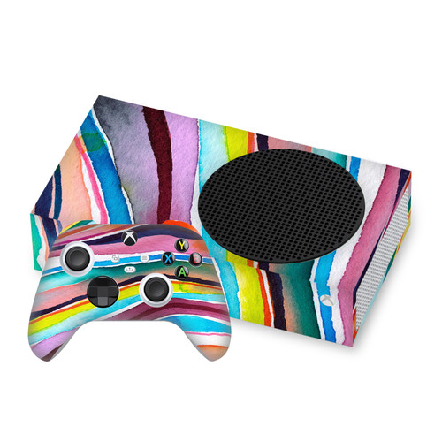 Ninola Assorted Agate Multi Layers Vinyl Sticker Skin Decal Cover for Microsoft Series S Console & Controller