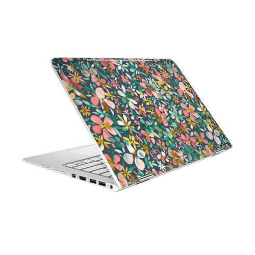 Ninola Floral Colourful Petals Green Vinyl Sticker Skin Decal Cover for HP Spectre Pro X360 G2