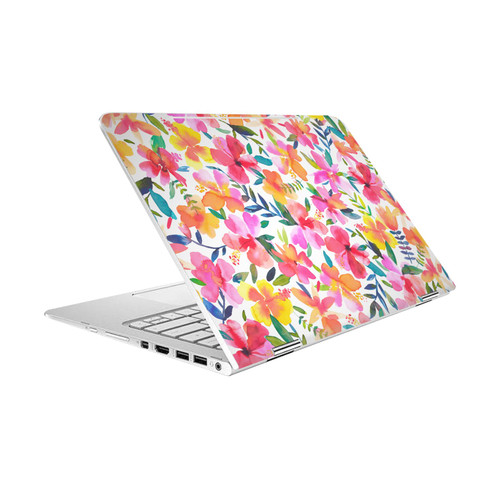 Ninola Floral Hibiscus Vinyl Sticker Skin Decal Cover for HP Spectre Pro X360 G2