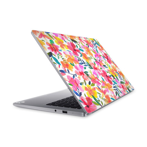 Ninola Floral Hibiscus Vinyl Sticker Skin Decal Cover for Xiaomi Mi NoteBook 14 (2020)