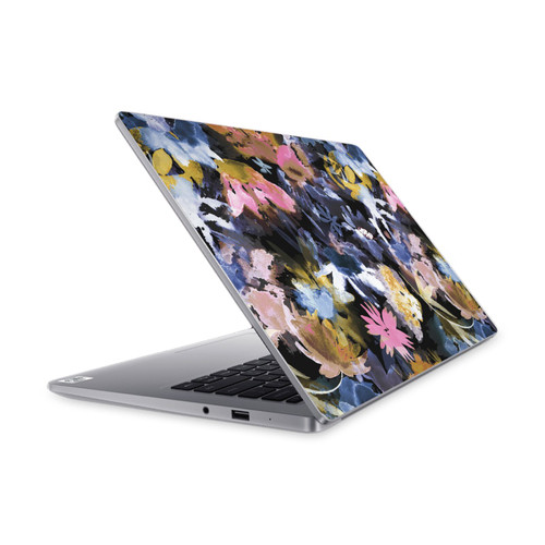 Ninola Floral Spring Memories Dark Vinyl Sticker Skin Decal Cover for Xiaomi Mi NoteBook 14 (2020)