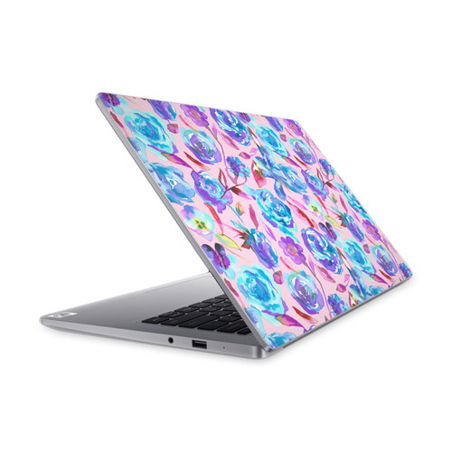Ninola Floral Watercolour Summer Roses Vinyl Sticker Skin Decal Cover for Xiaomi Mi NoteBook 14 (2020)