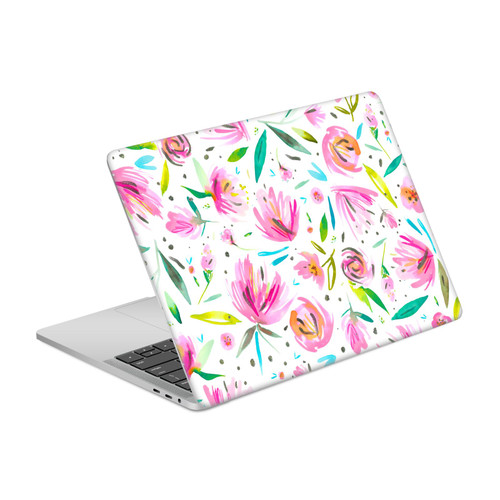 Ninola Floral Peonies Pink Vinyl Sticker Skin Decal Cover for Apple MacBook Pro 13" A1989 / A2159