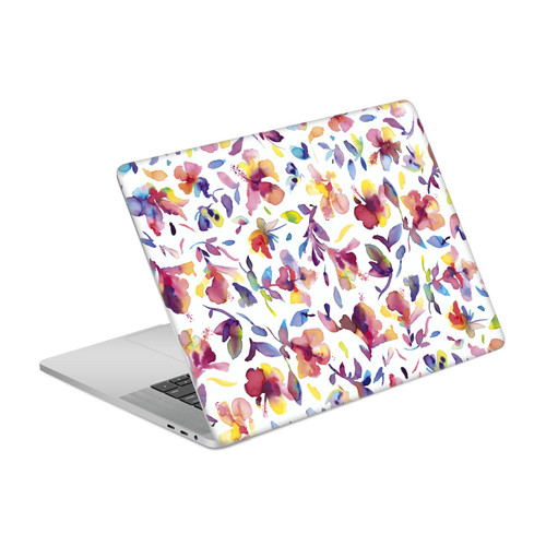 Ninola Floral Watery Hibiscus Vinyl Sticker Skin Decal Cover for Apple MacBook Pro 15.4" A1707/A1990