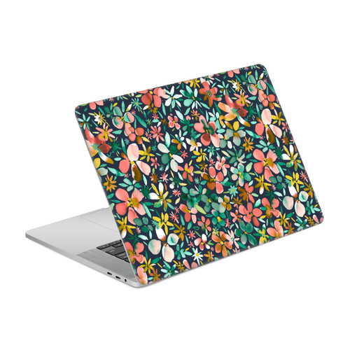 Ninola Floral Colourful Petals Green Vinyl Sticker Skin Decal Cover for Apple MacBook Pro 16" A2141