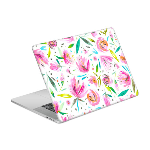 Ninola Floral Peonies Pink Vinyl Sticker Skin Decal Cover for Apple MacBook Pro 16" A2141