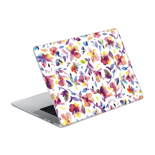 Ninola Floral Watery Hibiscus Vinyl Sticker Skin Decal Cover for Apple MacBook Pro 14" A2442