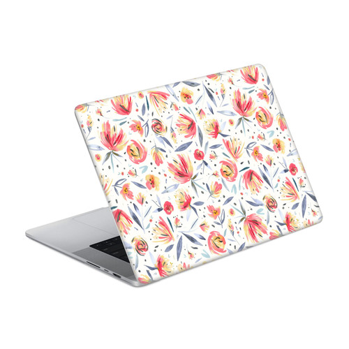 Ninola Floral Peonies Vinyl Sticker Skin Decal Cover for Apple MacBook Pro 16" A2485