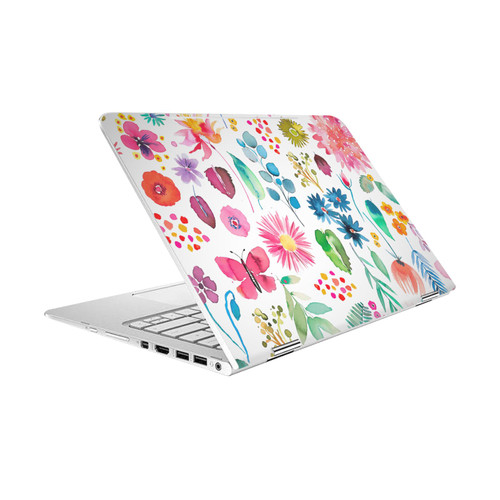 Ninola Floral 2 Plants Multicolored Vinyl Sticker Skin Decal Cover for HP Spectre Pro X360 G2