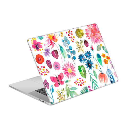 Ninola Floral 2 Plants Multicolored Vinyl Sticker Skin Decal Cover for Apple MacBook Pro 15.4" A1707/A1990