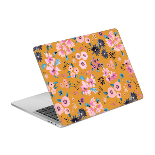 Ninola Floral 2 Flowers Mustard Vinyl Sticker Skin Decal Cover for Apple MacBook Pro 13.3" A1708