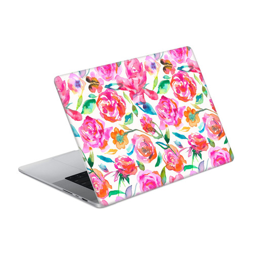 Ninola Floral 2 Summer Roses Vinyl Sticker Skin Decal Cover for Apple MacBook Pro 14" A2442