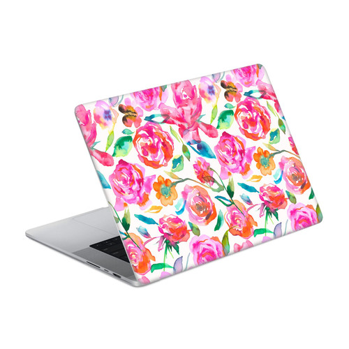 Ninola Floral 2 Summer Roses Vinyl Sticker Skin Decal Cover for Apple MacBook Pro 16" A2485