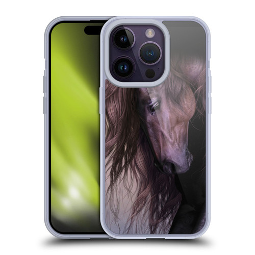 Laurie Prindle Western Stallion Equus Soft Gel Case for Apple iPhone 14 Pro