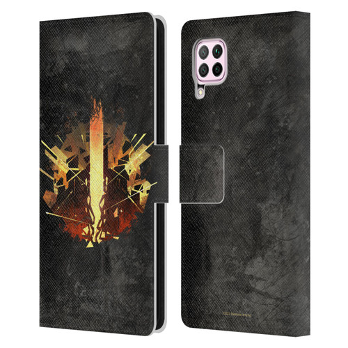 EA Bioware Dragon Age Heraldry Chantry Leather Book Wallet Case Cover For Huawei Nova 6 SE / P40 Lite