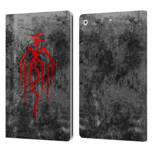 EA Bioware Dragon Age Heraldry City Of Chains Symbol Leather Book Wallet Case Cover For Apple iPad 10.2 2019/2020/2021