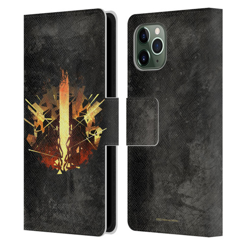 EA Bioware Dragon Age Heraldry Chantry Leather Book Wallet Case Cover For Apple iPhone 11 Pro