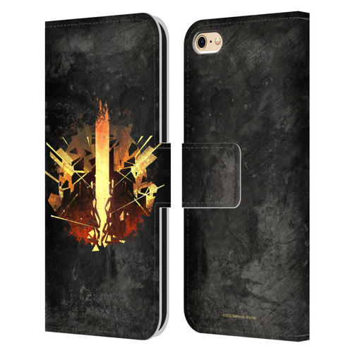 EA Bioware Dragon Age Heraldry Chantry Leather Book Wallet Case Cover For Apple iPhone 6 / iPhone 6s