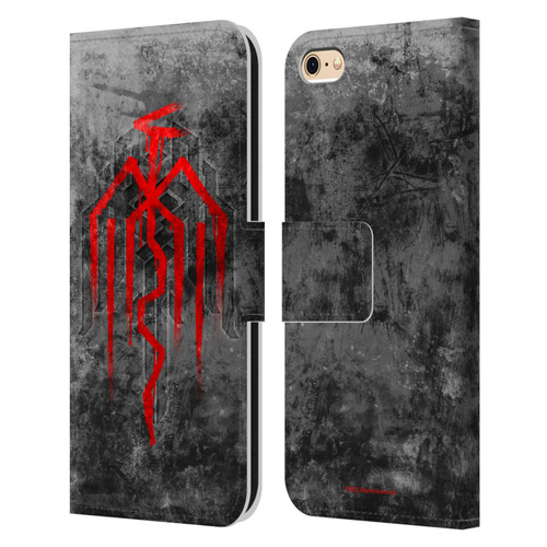 EA Bioware Dragon Age Heraldry City Of Chains Symbol Leather Book Wallet Case Cover For Apple iPhone 6 / iPhone 6s