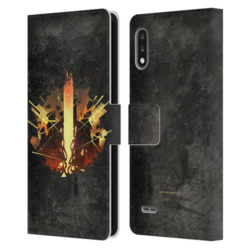 EA Bioware Dragon Age Heraldry Chantry Leather Book Wallet Case Cover For LG K22