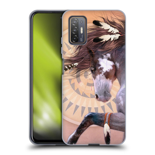 Laurie Prindle Fantasy Horse Native Spirit Soft Gel Case for HTC Desire 21 Pro 5G