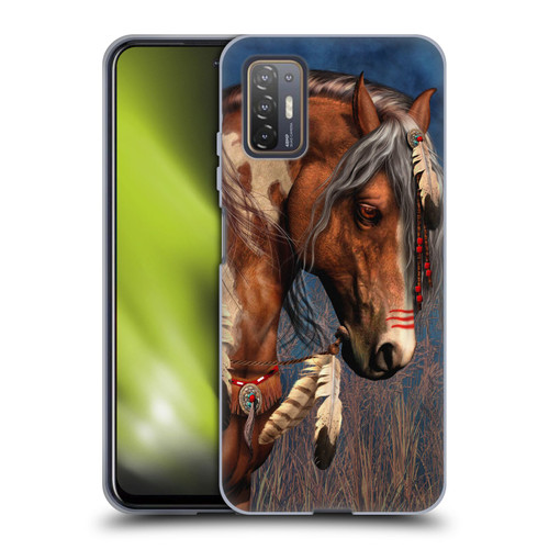Laurie Prindle Fantasy Horse Native American War Pony Soft Gel Case for HTC Desire 21 Pro 5G