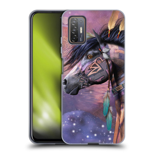 Laurie Prindle Fantasy Horse Native American Shaman Soft Gel Case for HTC Desire 21 Pro 5G