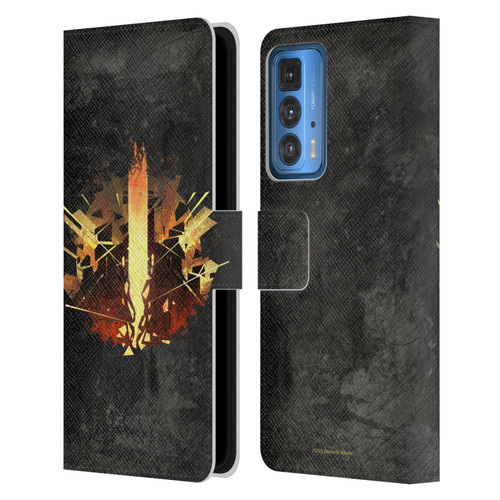 EA Bioware Dragon Age Heraldry Chantry Leather Book Wallet Case Cover For Motorola Edge 20 Pro