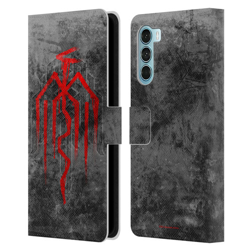 EA Bioware Dragon Age Heraldry City Of Chains Symbol Leather Book Wallet Case Cover For Motorola Edge S30 / Moto G200 5G