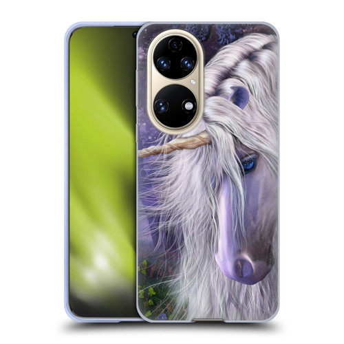 Laurie Prindle Fantasy Horse Moonlight Serenade Unicorn Soft Gel Case for Huawei P50