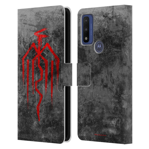 EA Bioware Dragon Age Heraldry City Of Chains Symbol Leather Book Wallet Case Cover For Motorola G Pure