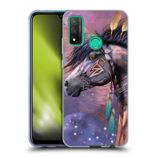 Laurie Prindle Fantasy Horse Native American Shaman Soft Gel Case for Huawei P Smart (2020)