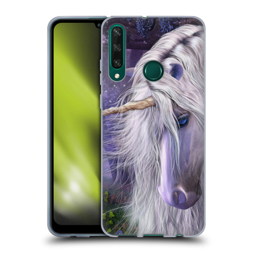 Laurie Prindle Fantasy Horse Moonlight Serenade Unicorn Soft Gel Case for Huawei Y6p