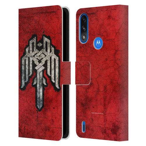 EA Bioware Dragon Age Heraldry Kirkwall Symbol Leather Book Wallet Case Cover For Motorola Moto E7 Power / Moto E7i Power